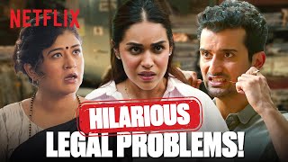 The SAVAGE Lawyers of Maamla Legal Hai! | Nidhi Bisht, Naila Grrewal, Anant Joshi | Netflix India