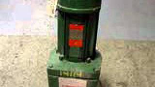 Lightnin 3.5 HP Stationary Mixer running