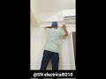 casing Patti and wiring AC switch plate @SN electrical8210 Guwahati