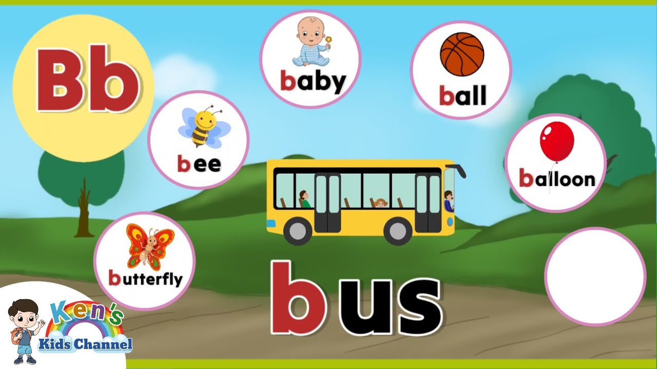 bbbb❣️ Letter Bb Song | The English Alphabet| English Reading Lesson for