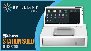 How to Set up a Clover Station Solo Brilliant POS