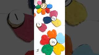 Maths  TLM#shorts #diy #shortvideo #number #counting #easy #Zerocost #kids #fun #flower #specialneed