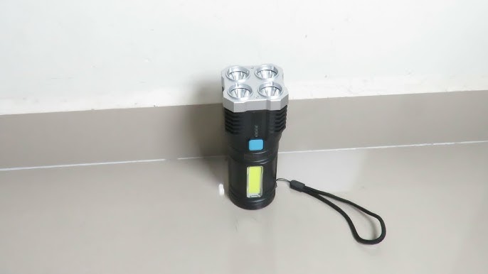 Lanterna Tática com Zoom Led Potente Longo Alcance Recarregável Para Sítio,  Pescaria, Fazenda e Trabalhos Noturnos - LINTIAN - Lanterna - Magazine Luiza