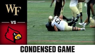 Wake Forest vs. Louisville Condensed Game | 2022 ACC Football