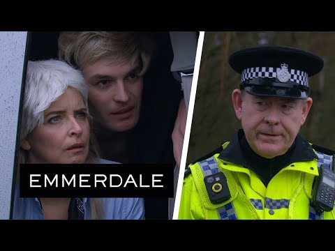 Emmerdale - Charity And Mack Are Caught Kissing In A Van When PC Swirling Arrests Them