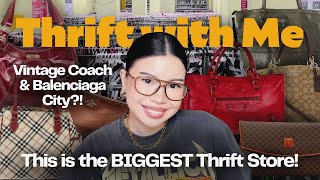 THRIFT WITH ME in Cubao 🇵🇭 Biggest Ukay in Manila! Designer & Branded Bags Haul | The Sierra’s