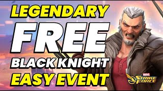 FREE BLACK KNIGHT! LOGAN LEGENDARY PREP EVENT MATH! DO NOT MISS EASY REWARDS | MARVEL Strike Force