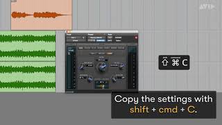 Pro Tools Tech Tip — Copy Plug-In Settings