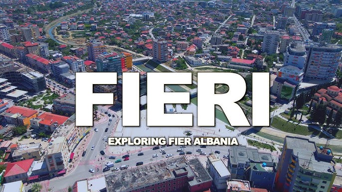 FIER, ALBANIA - QYTETI I FIERIT , DRIVING REAL-TIME ASMR 27 min [4K-HDR] 