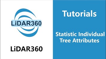 LiDAR360 (V7) - Statistic Individual Tree Attributes | ALS Forest