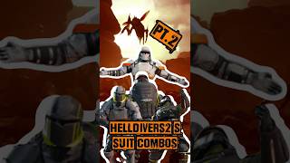 NEW Suit Combos-HELLDIVERS2 #combo #games #gaming #helldivers #helldivers2 #gaming #gameplay
