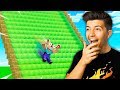 FUNNIEST MINECRAFT SLIME WIPEOUT CHALLENGE!