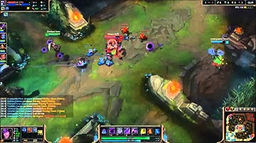Syndra Q+E Stun Bug (vs Cho
