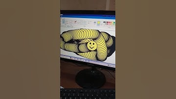 How to create snake in Ms paint 🎨🖌️#viralvideo #computer #shortvideo #shorts #shortsfeed #tech