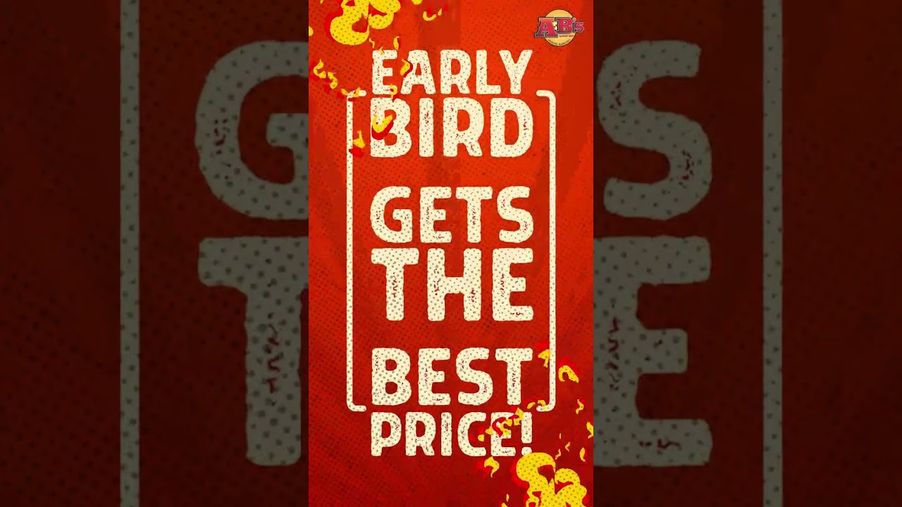 Early Bird Offer@ 
