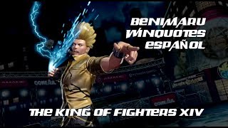 KOF XIV Benimaru win quotes (Español)