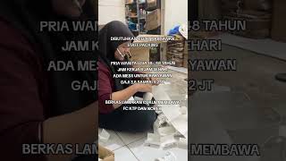 info lowongan kerja terbaru !!! #infolokerterbaru #fyp #fypシ゚viral #loker2025