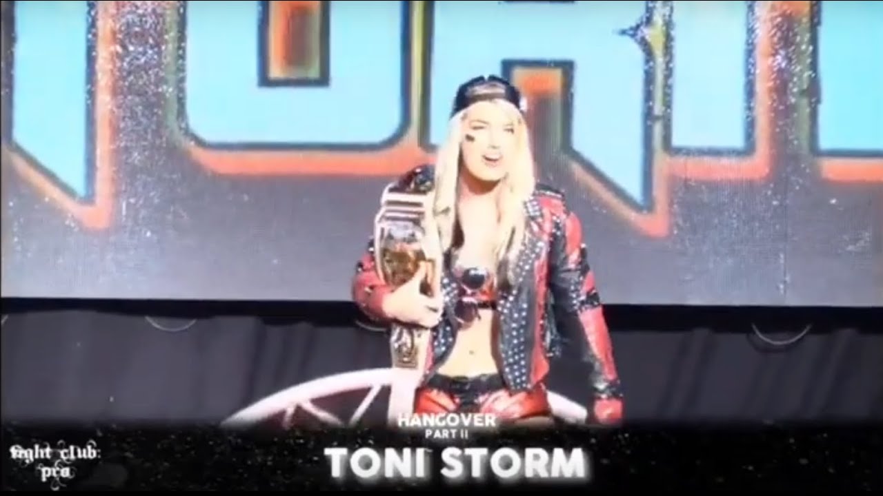 Toni Storm vs Valkyrie Fight Club PRO Hangover Part II 2019