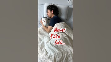 Faking sick to miss school…