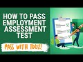 How to Pass Employment Assessment Test: IQ and Aptitude Questions & Answers