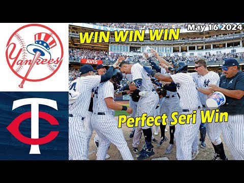 Yankees vs. Twins  [FULLGAME] Highlights , May 16 2024 | MLB Season 2024