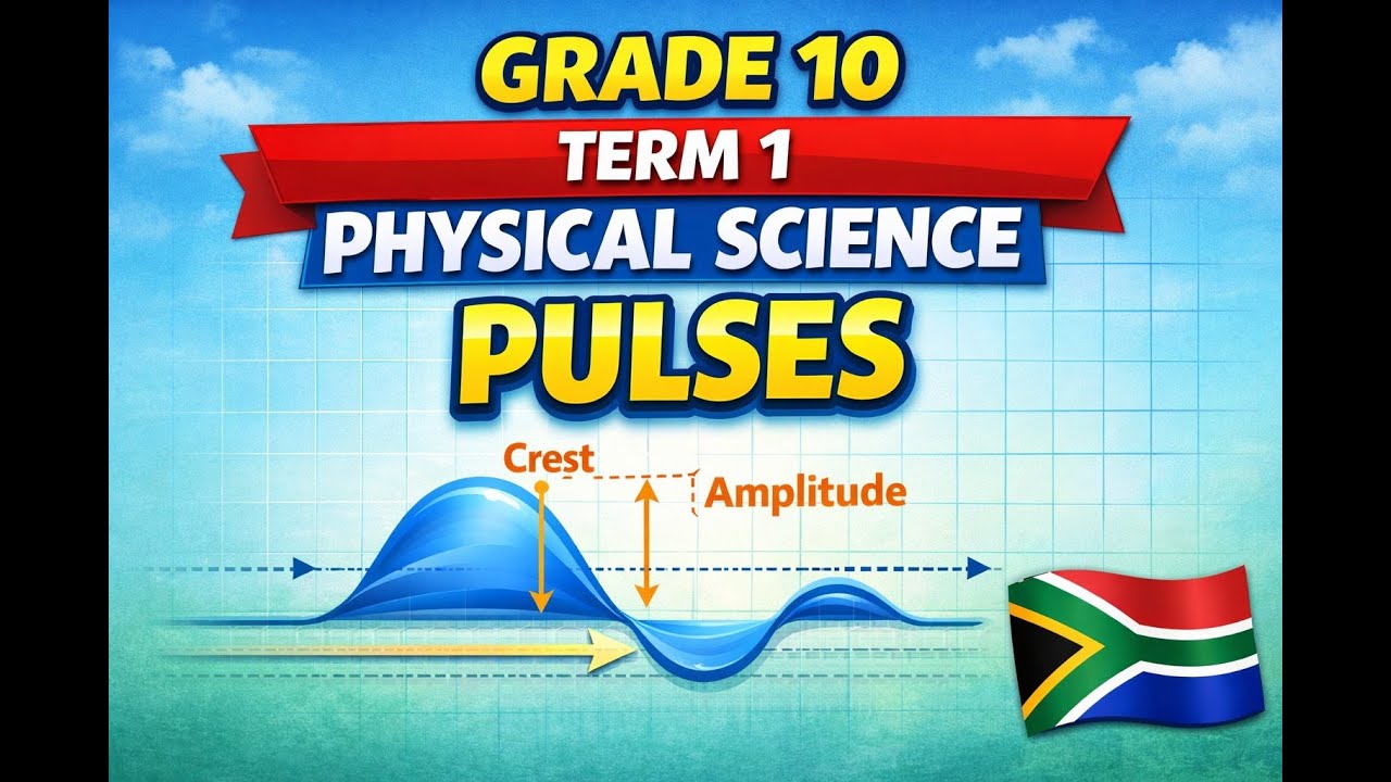 Grade 10 Physical Sciences - Pulses Term 1 