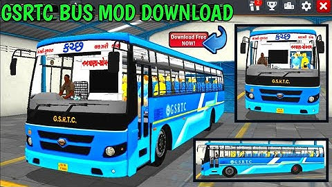 gsrtc bus mod kaise download karen || gsrtc bus mod || new gujarat bus mod || gujarat st bus