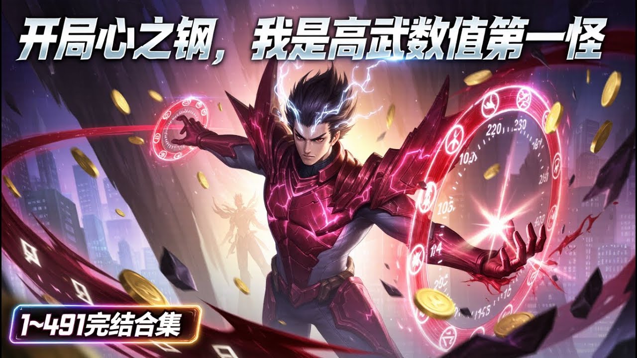 🔥【完结合集】《开局心之钢,我是高武第一数值怪》💥第1~491章节:人在大夏,觉醒LOL装备系统!心之钢血条糊脸,蓄意轰拳秒全场,数值爆锤深渊 ...