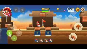 Super run world bro adventure gameplay walkthrough android iOS level 48#foryou #mario