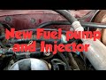 How to change out fuel pump and injectors on 98 Gmc