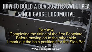 Thumbnail for A BLACKGATES SWEET PEA LOCOMOTIVE BUILD - PART #54