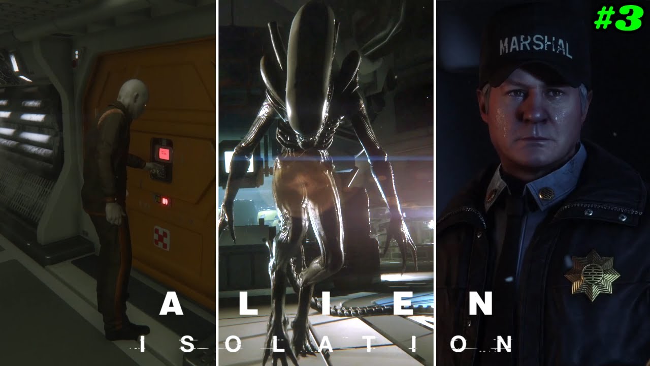 MEET WITH THE MARSHALS! - Alien: Isolation #3 - YouTube