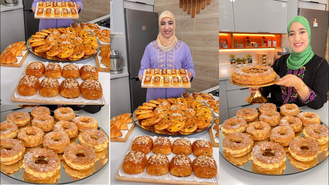 أحسن من المخابز الكبرى علاش تشريهم حضريهم فدارك بتي بان و كرواصة بعجينة واحدة مع باري بريست تحفة