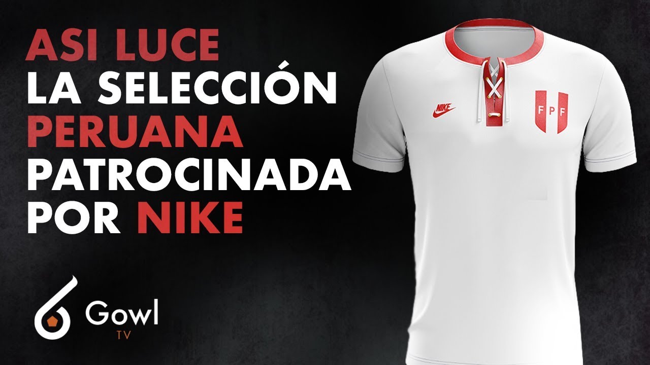 última camiseta de la selección peruana