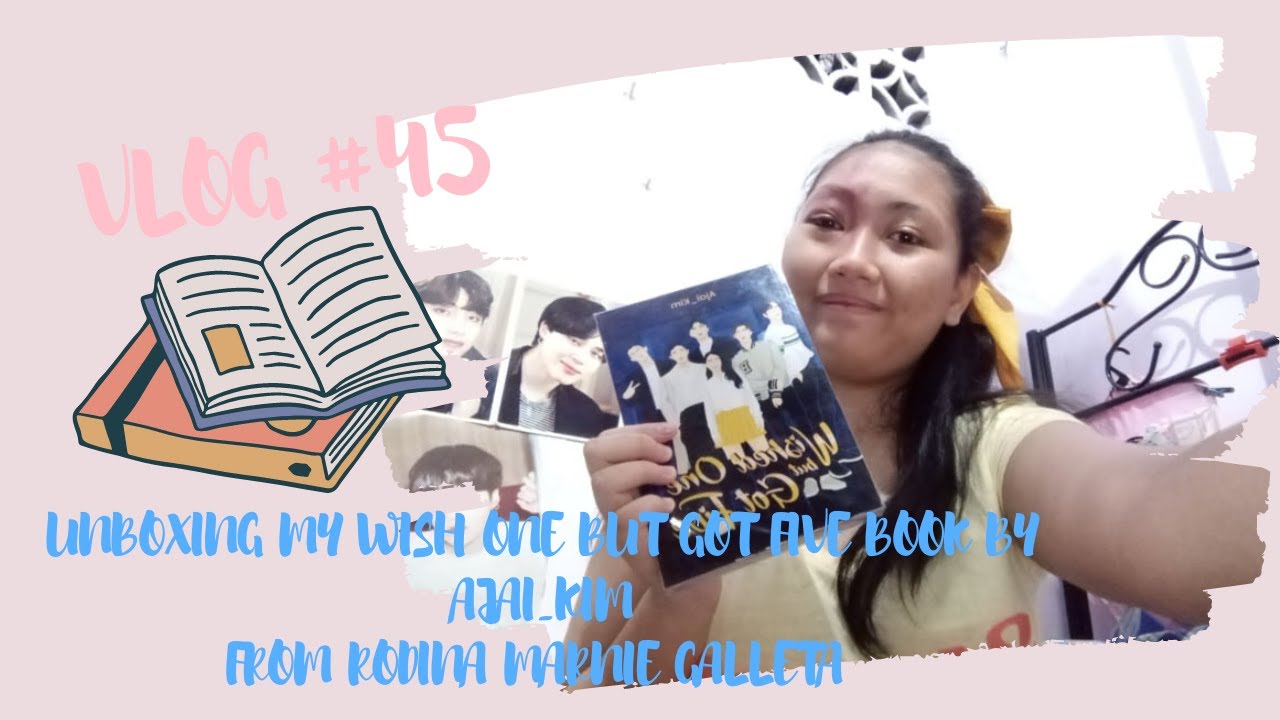 Unboxing My Wish One But Got Five Book By ajai_kim From Rodina Marnie Galleta l Vlog 45