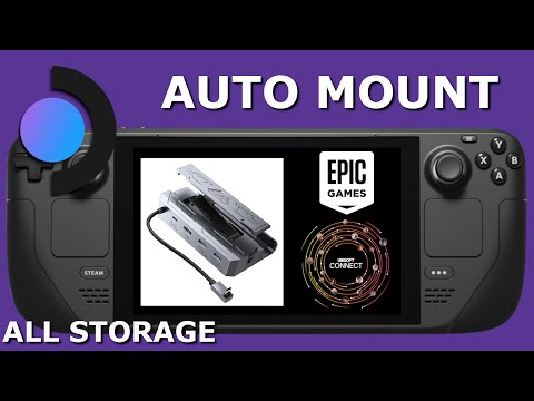 How to Auto Mount Your Storage for Steam Deck - SD Card, M.2 NVME, micro-SD card