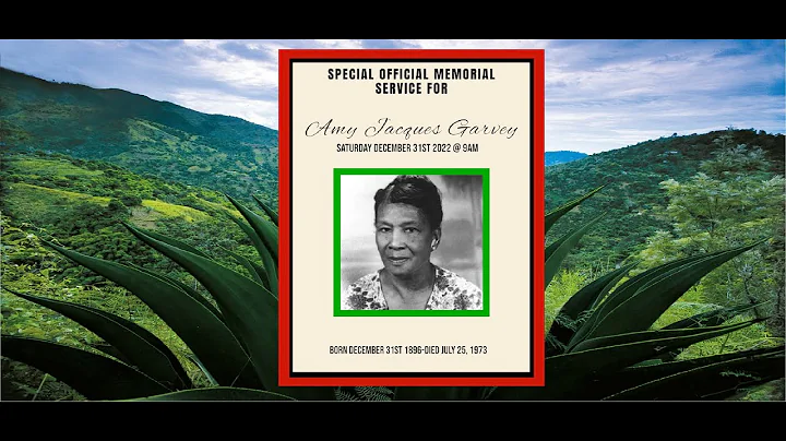 Memorial Service of Amy Jacques Garvey