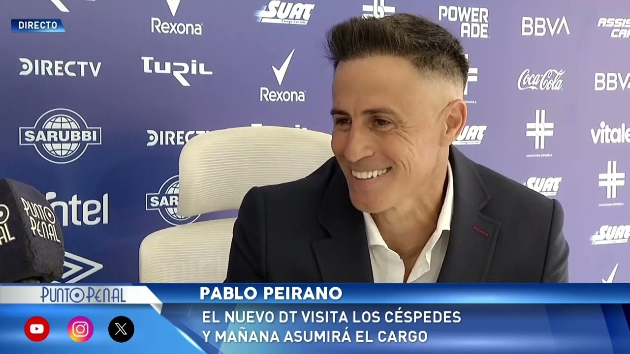 Pablo Peirano: nuevo técnico de Nacional
