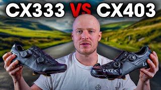 Comparison between Lake CX403 and CX333