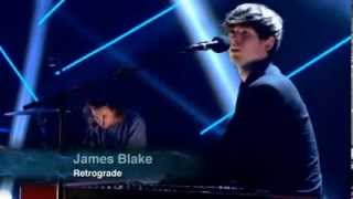 James Blake - Retrograde (LIVE Mercury Prize 2013 Albums of the Year Launch)