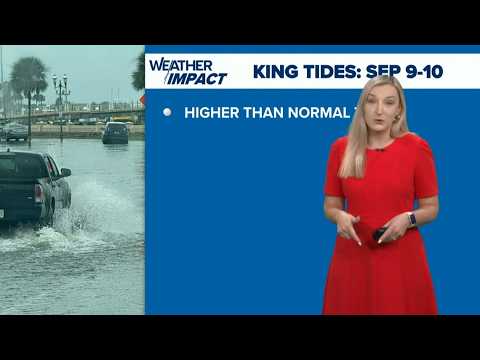 Scattered heavy rain still possible the rest of the week, Watching King Tides