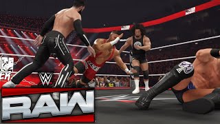 WWE 2K25 - Judgment Day Unleash A Vicious Assualt On Bron Breakker - Raw 5/5/2025