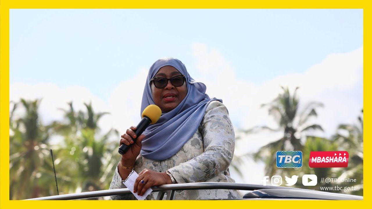 🔴#TBCLIVE: RAIS SAMIA AKIWEKA JIWE LA MSINGI BARABARA YA RUANGWA -NANGANGA