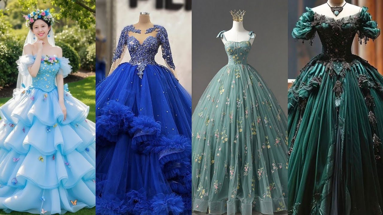 Beautiful Princess Style Dresses 2025 /Fantasy Prom & Evening Gowns Collection 
