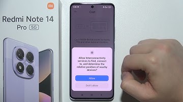 Redmi Note 14 Pro: How to Screen Cast to TV
