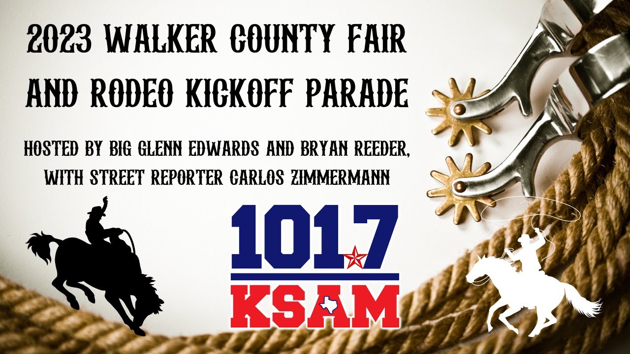 2023 Walker County Fair & Rodeo Kickoff Parade YouTube