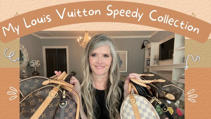 Louis Vuitton Speedy 25  What's In My Bag + 1 Year Review 