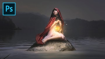 Fantasy Light - Photoshop Manipulation Tutorial Processing