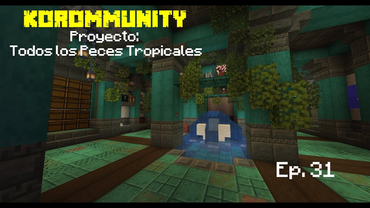 Ep. 30 – Encontrar los 3072 peces tropicales + su museo // Korommunity SMP //