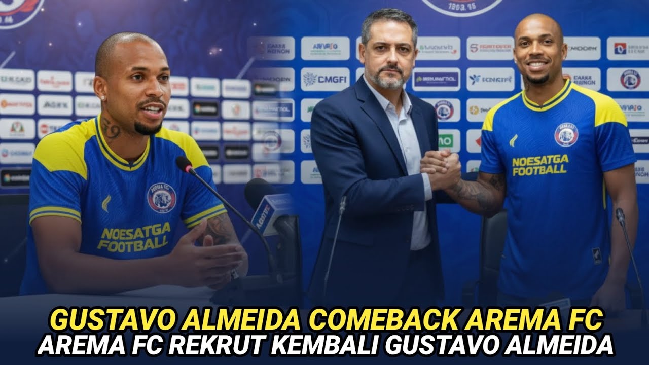 Berita arema hari ini‼️gustavo almeida resmi comeback arema 😱 || Gustavo almeida ke arema fc 🥶🔥